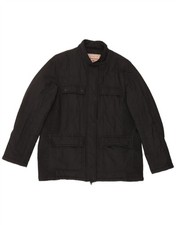 Marlboro Classics Giacca Imbottita Uomo UK 40 Large Nero CK17