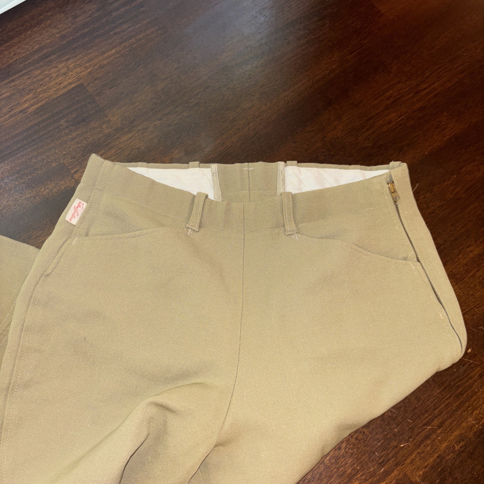 Tailored Sportsman Women’s Side Zip Boot Sock Breeches  Equestrian 28R