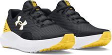Under Armour Kids' BGS Surge 4, Style 3027103-004, Size 4Y, Black-Taxi-White