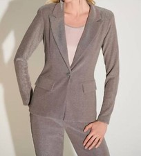 Joseph Ribkoff Novelty Knit Fitted Blazer Size 12
