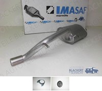 Imasaf ESD Auspuff Endtopf für Opel Agila (H00) 1.3 Cdti 51KW JOY