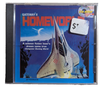 Gateway 2 II Homeworld PC CD-ROM 1993 Vintage DOS Game New Sealed Ships Fast