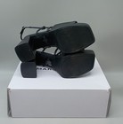 Marc Fisher Black Strappy Block Heel Sandals 9.5M Women’s — photo 4