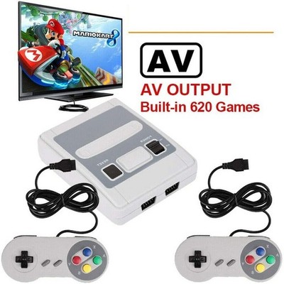 Retro Konsolen HDMI HD Spielekonsole SFC Battle 620 Spiele+2 Controller Gamepad