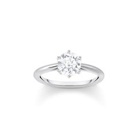 Thomas Sabo Ring Mit Zirkonia Recyceltes 925 Silber GrößE