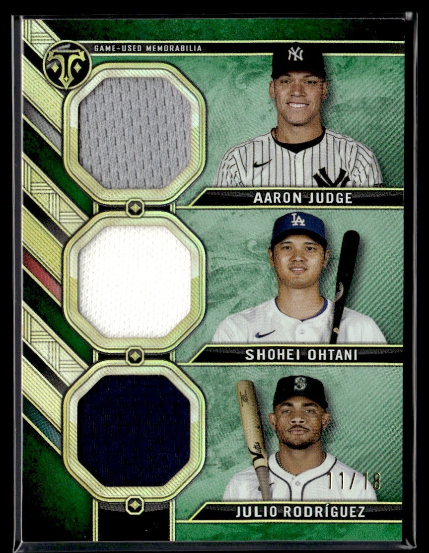 Shohei Ohtani 2024 Topps Triple Threads #TTAR-SO2 Autographs