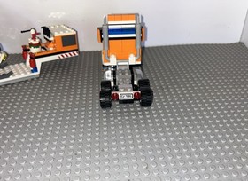 Lego 7686 City Helicopter Transporter. Set Minifigures And Manual