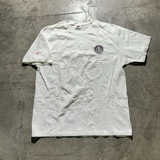 Vintage 1997 Nike Town San Francisco Shirt Men’s Size Large White Made In USA