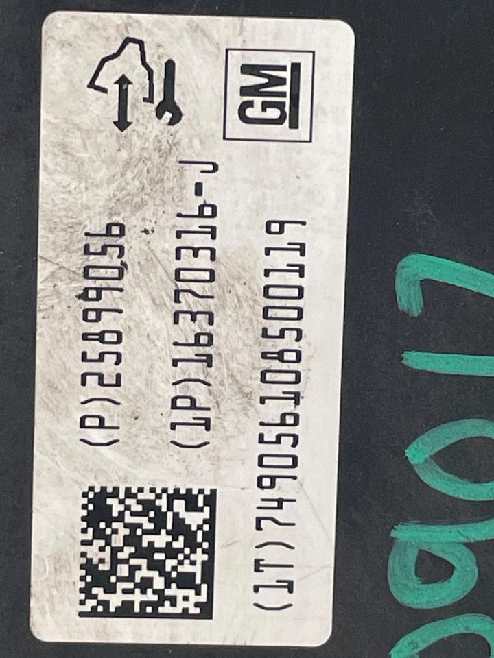 2010 Cadillac DTS ABS Anti Lock Brake Pump Assembly 74k Miles OEM 25899056 - Image 2 of 4