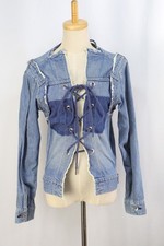 Authentic Sacai Denim Jacket Size1 486 6201