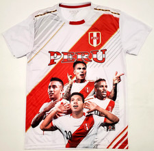 Peru Soccer Futbol Team World Cup  2018 Guerrero  Size L  New with Tags
