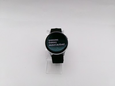 Samsung Galaxy Watch Active2 SM-R830 40mm Silver Black Band 4GB Tested