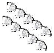 10 SEIKO SEIZAIKEN WATCH BATTERIES 371 SR920W SR69 SILVER OXIDE 1.55V 2027 NEW