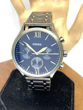 Fossil BQ2401 Fenmore Midsize Multifunction Smoke Stainless Steel