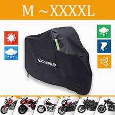 Motorcycle Cover Waterproof Dust Outdoor For Honda Suzuki Yamaha Kawasaki Harley