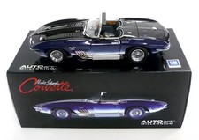 AUTOart 1/18 Chevrolet Corvette Mako Shark 1961 Blue Millennium Used in Japan