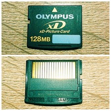 Xd picture card OLYMPUS 128 Mb. Working