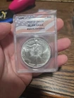 1986 American Silver Eagle Us Coin Anacs Ms70 First Year Issue #4