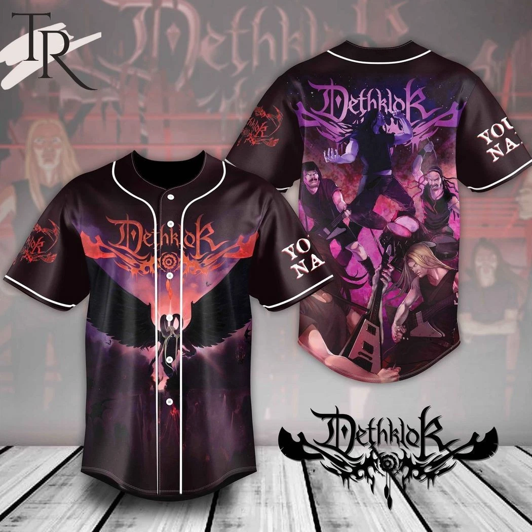 Dethklok Band Custom Baseball Jersey