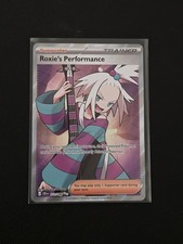 Pokémon TCG Roxie's Performance 112/086 Chaos Rising Full Art Holo NM