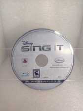 Disney Sing It Sony PlayStation 3 PS3 Video Game Disney - DISC ONLY