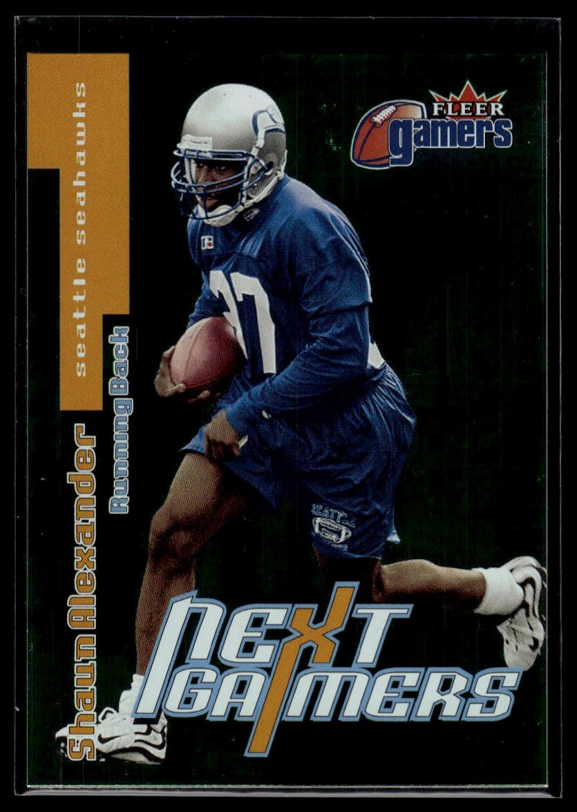 Shaun Alexander Fleer Gamers #145 Base