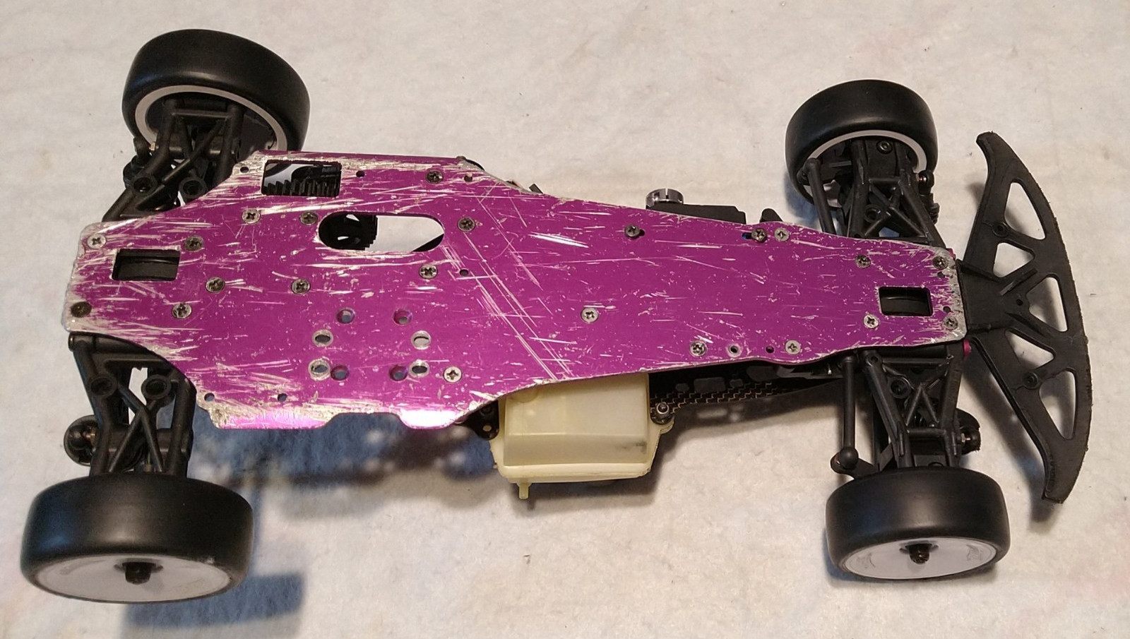 HPI Racing Nitro RS4 Rolling Chassis w/Graphite Upper Deck 1/10 Touring RC Car 