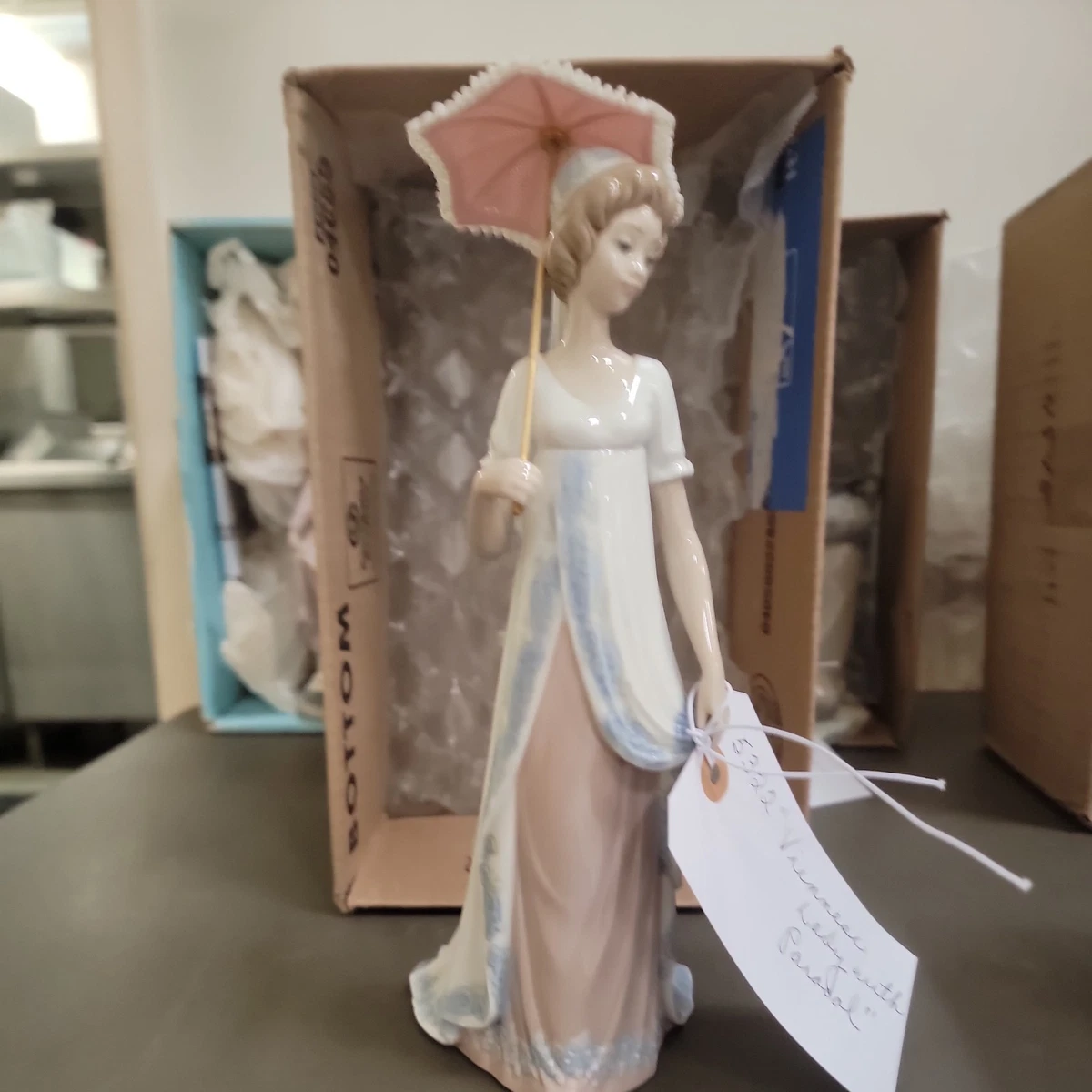 Lladro Girl With Parasol for sale | eBay