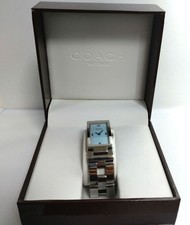 Estuche cuadrado para reloj pulsera Coach W040 o