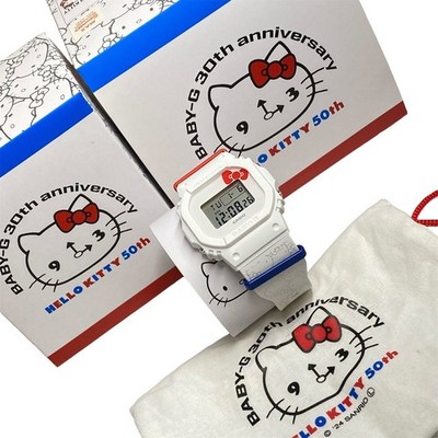 CASIO BABY-G BGD-565KT-7JR 30th Anniversary Hello Kitty White Uhr