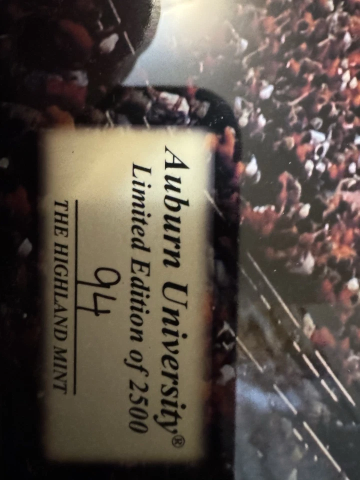 The Highland Mint Auburn Tigers Jordan Hare Stadium foto 94 de 2500 - Imagem 3 de 4