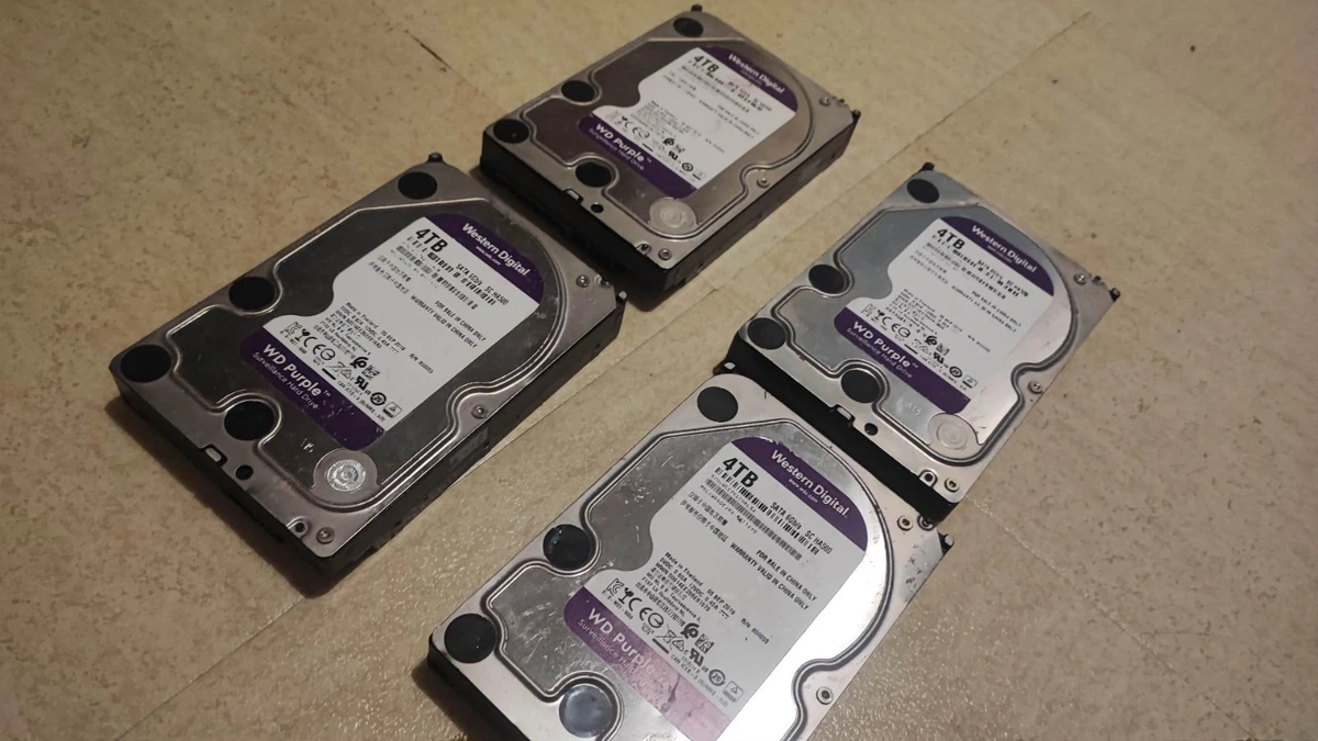 Lot De 3 Disques Durs Western Digital 1 To – Occasion Non Testés
