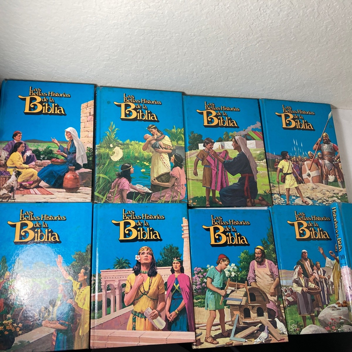 中世の聖書の画集 LES PLUS BELLES BIBLES Las Bellas Historias De La Biblia Book Set Arthur Maxwell Spanish