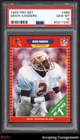 1989 Pro Set #486 Deion Sanders RC ROOKIE FALCONS HOF PSA 10 GEM MINT