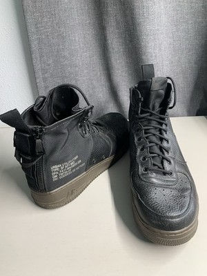 Nike SF-AF1 Mid Urban Utility FTWR Goddess of Victory Men s Size 13 Black/Cargo