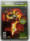 Resident Evil 5 (Xbox 360, 2009) Complete Tested Working - Free Ship