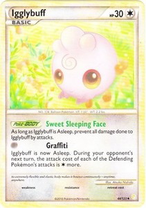 Hero Deal, English - 4 x Pokemon Igglybuff - 44/123 - Uncommon HeartGold SoulSil