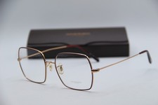 NEW OLIVER PEOPLES L.A. OV1279 5037 JUSTVNA BURG GOLD EYEGLASSES W/CASE 54-17