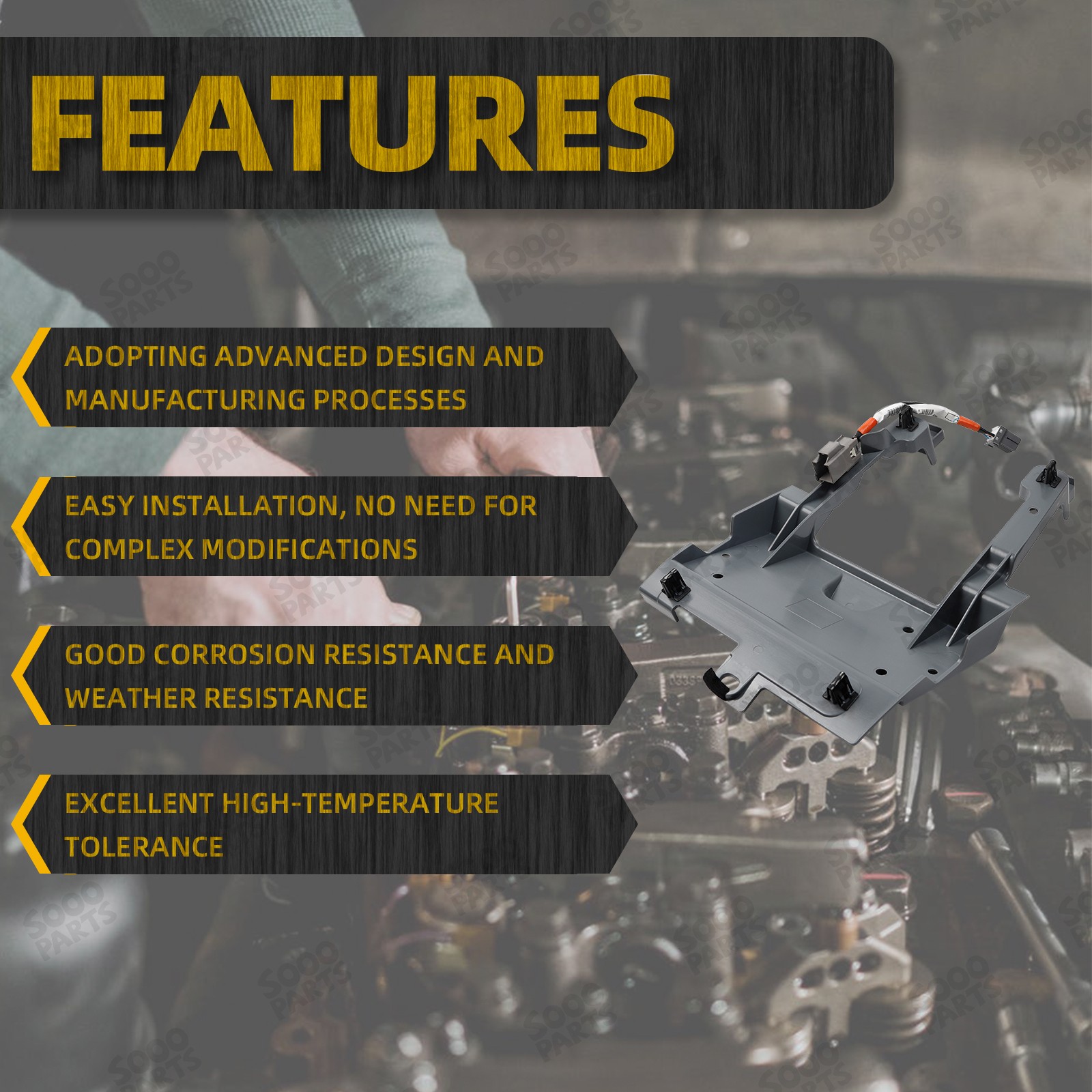 Overhead Console Mounting Bracket For 2002-2008 Ford Explorer Lincoln Aviator