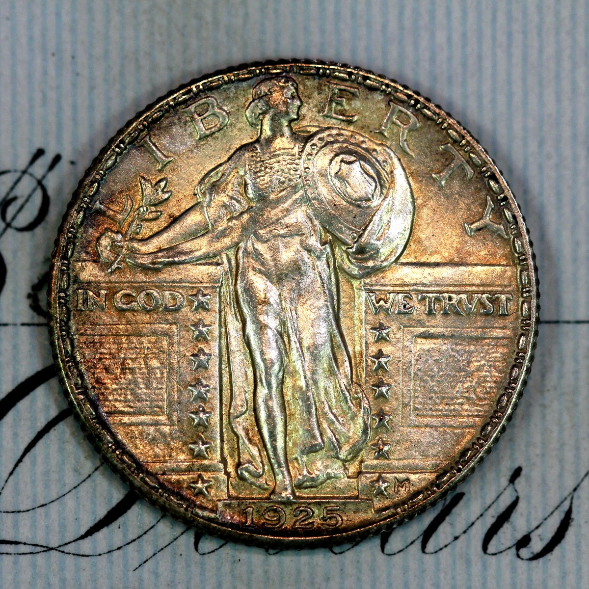 Silver 1925 Year Standing Liberty US Quarters (1916-1930) for sale