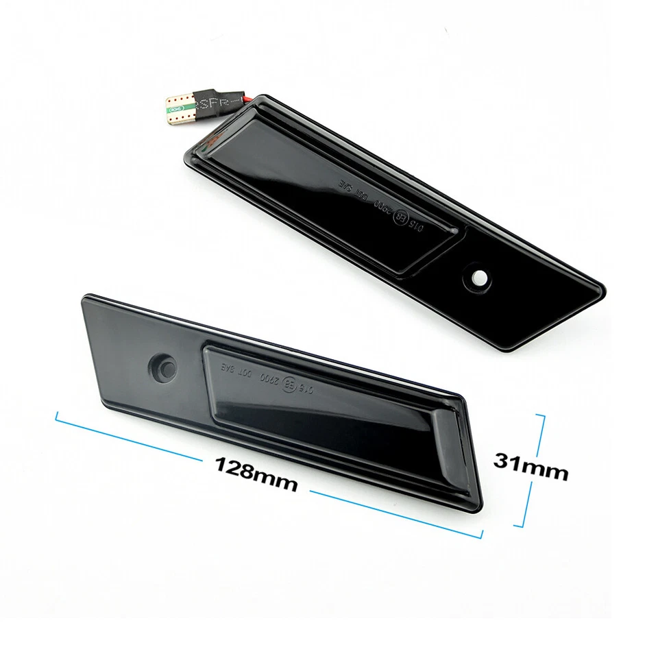 Fit 1992-1996 BMW E36 3-Series 318 328 325 323 M3 Side Marker Fender Lights Pair Foto 4 de 4