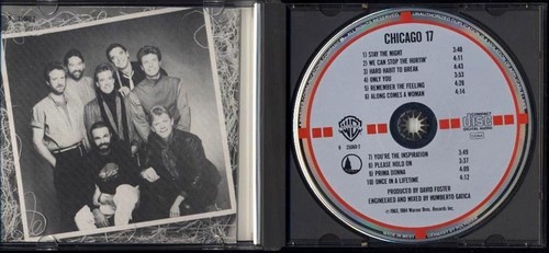CHICAGO 17 JAPAN W GERMANY TARGET CD 38XP-81 1st Press 1984 W/Sticker Obi - Picture 3 of 4