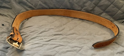 El Arturo Bronze Crumrine Belt Buckle w/ 28 BELT FACTORY Leather Tooled Belt lπ - Picture 8 of 19