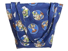 Bolso de Mano/Pañales Reversible Hecho a Mano TOY STORY🌱Ecológico🌱Algodón Puro🌱