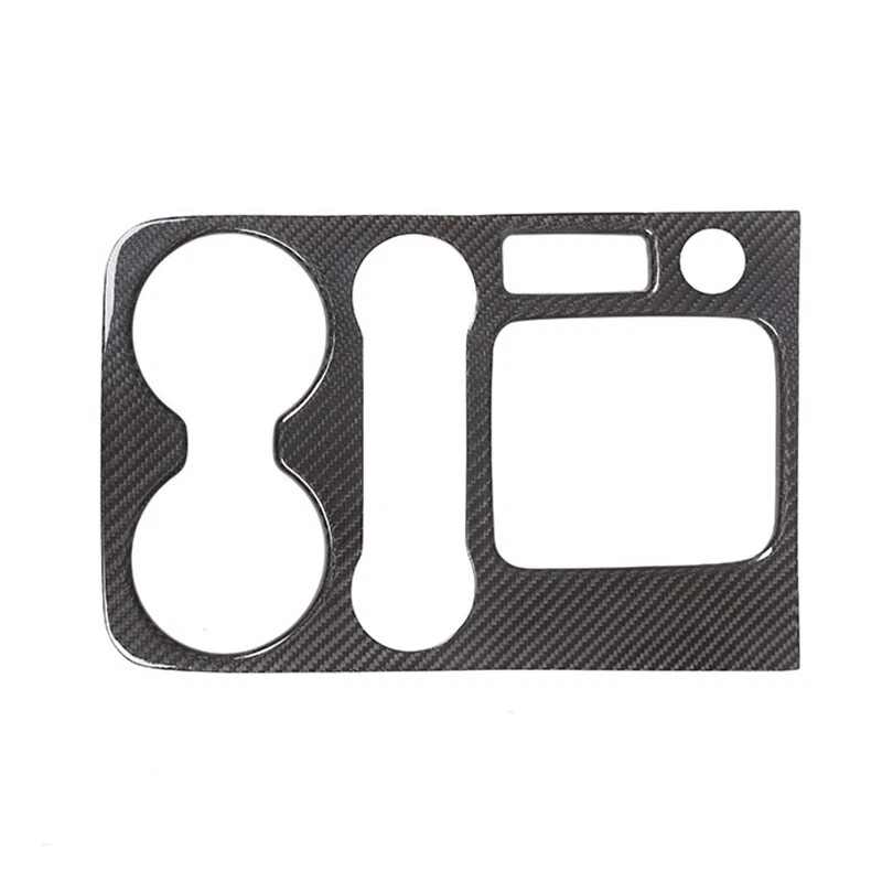 Real Carbon Fiber Car Gear Shift Panel Cover Trim For 11-18 Volkswagen Touareg Foto 4 de 4