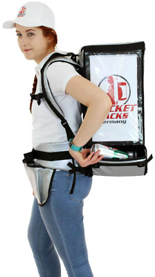 Beverage Backpack for Cans, Bottles and Snacks Merchandising Sampling Backpack