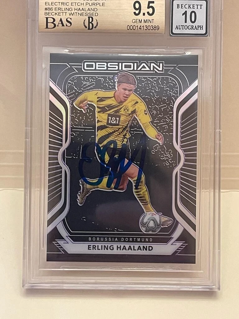 2020-21 Panini Obsidian Erling Haaland #86 for sale | eBay