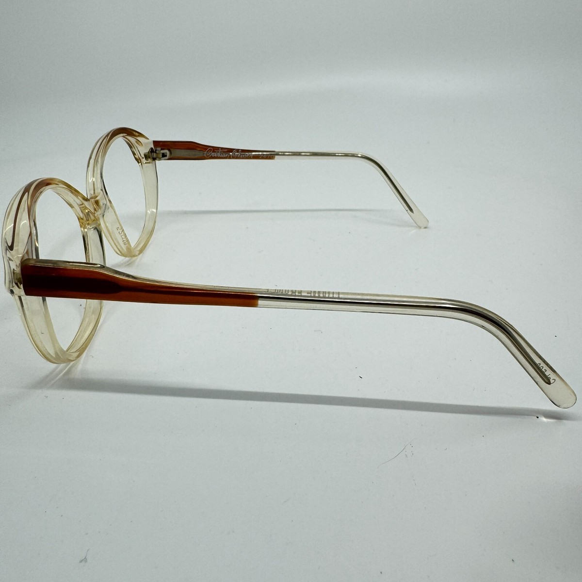 Vintage Christian Oliver Boutique 2470 Clear Brown Oval  display picture 1
