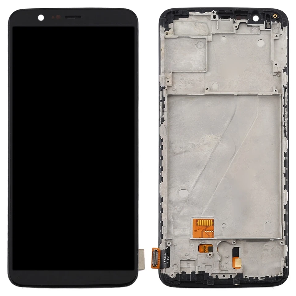 For OnePlus 5T A5010 TFT Material LCD Screen and Digitizer Full Assembly + Frame - Image 3 of 4