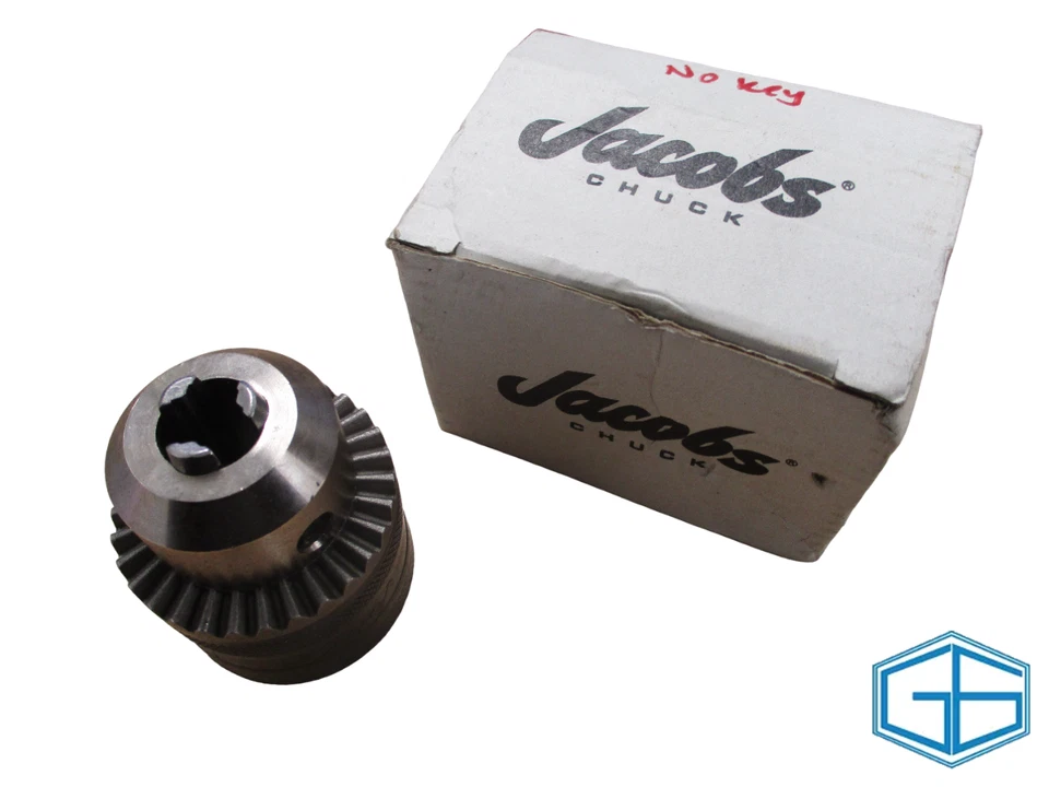 JACOBS 1.5 - 13MM DRILL CHUCK SPLINE THREADED - SOLD WITHOUT KEY - CHUCK ONLY